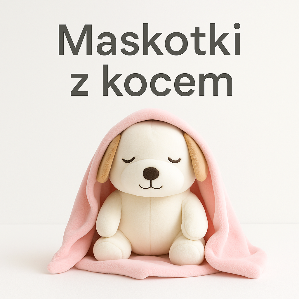 Maskotki z kocem